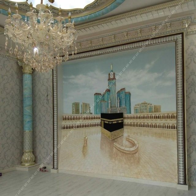 Rassom.Рассом.Художник роспись стень.Devorga rasm chizish. 3D, Rospis.