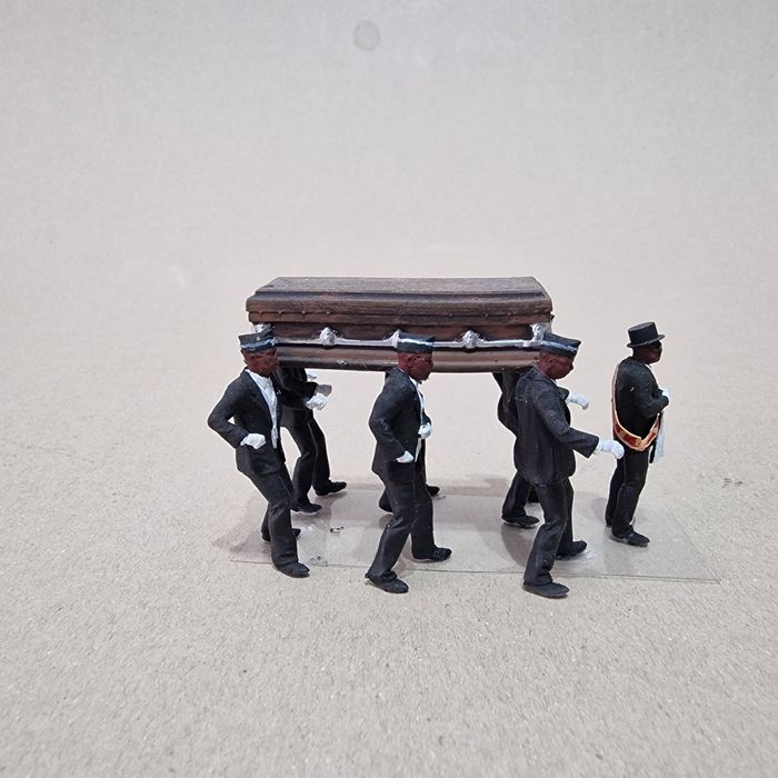 Figurine "Ghana Pallbearers" print 3D