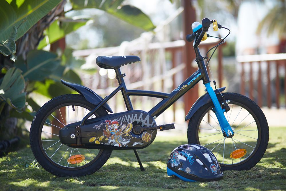 Bicicletă 16'' Jack Pirabike Negru - 16" - (SecondHand) Decathlon