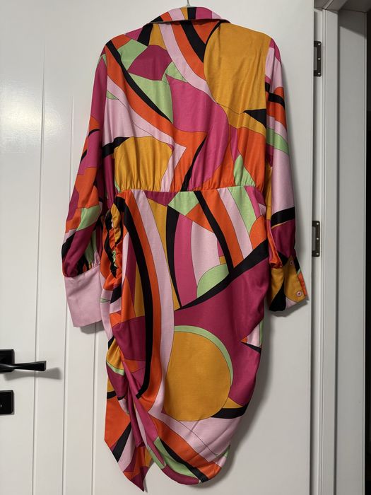 Rochie deosebită vin stil Emilio Pucci M/L-L
