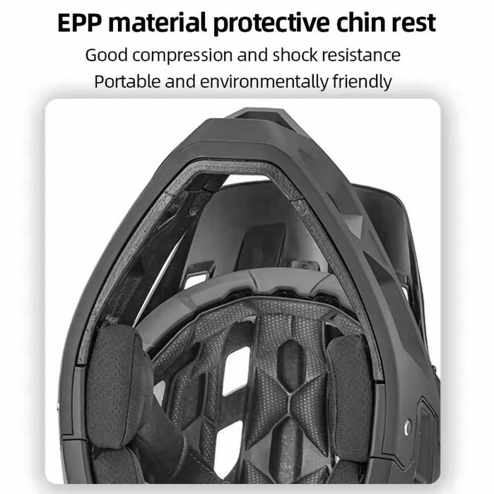 Кросова каска MARTAR, Full Face, Сертифицирана, Олекотена (690g), S/M