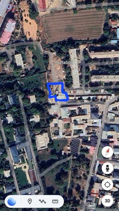 Земля ( Yer )11.5 соток  с зданием в ТТЗ