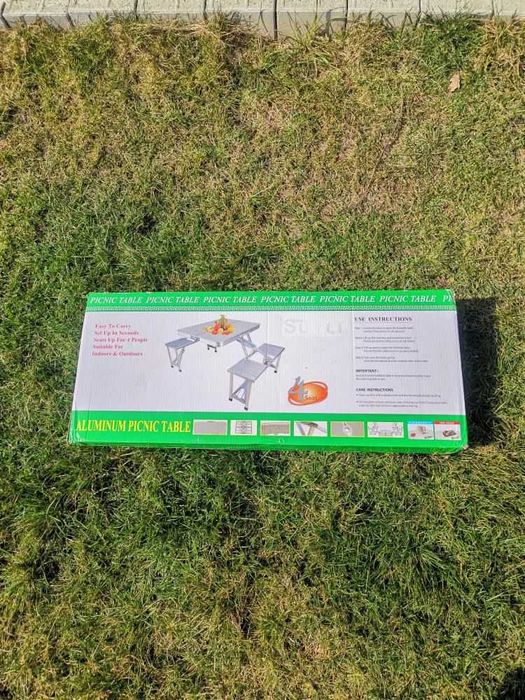 Masa pliabila camping aluminiu