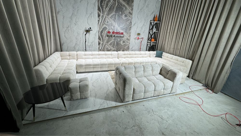 Самая модная мягкая уголок EVA из ткани ТЕДДИ в Ташкенте