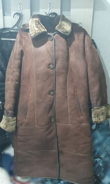 Дубленка натуралка женская 44