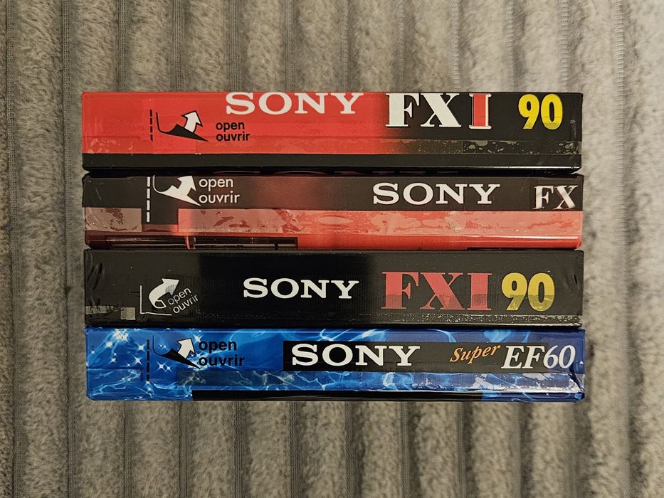 4 Casete  Audio Sony
