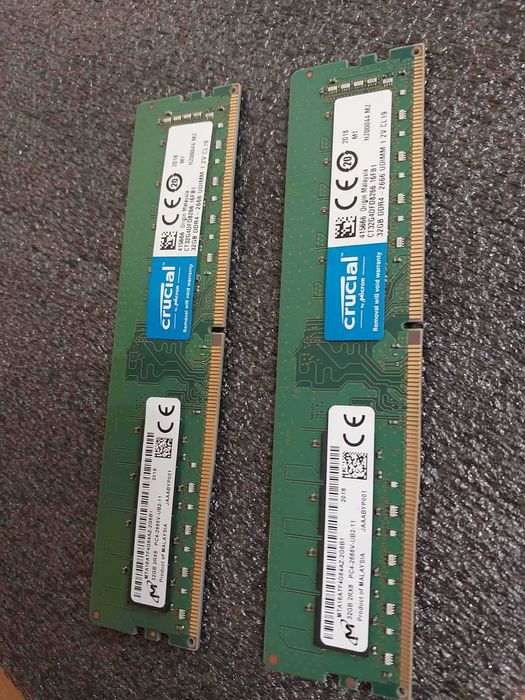 64GB DDR4 2666Mhz CL19 -  Crucial - Micron