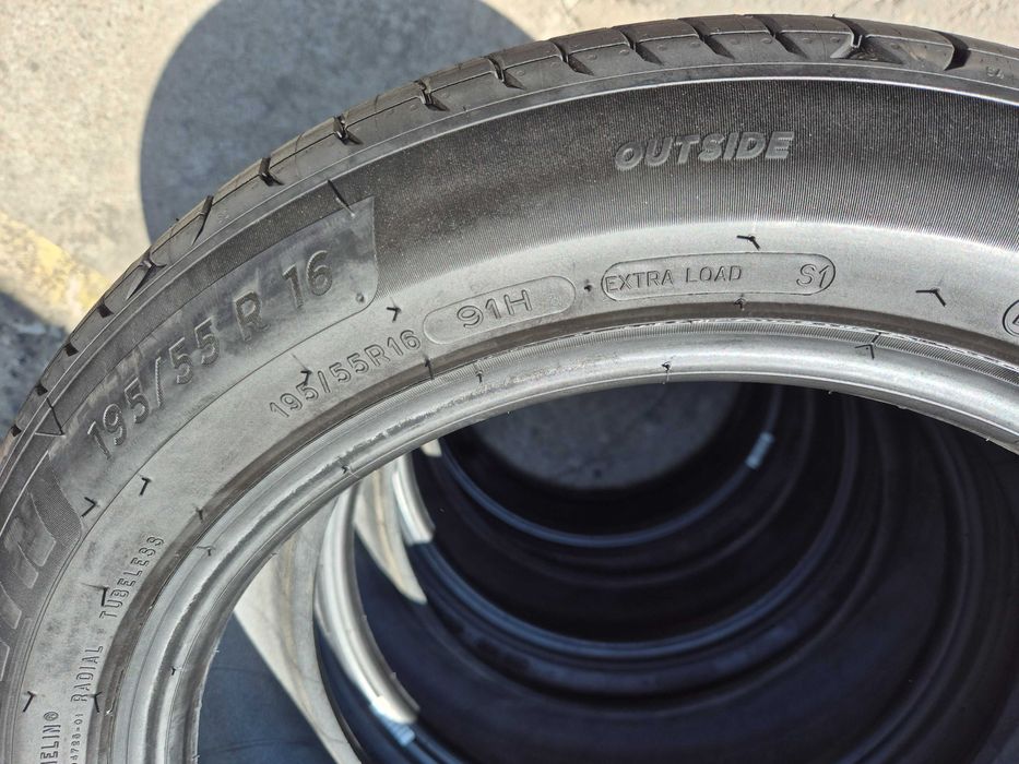 4 Anvelope de VARA - 195/55/16 91H - Michelin E-Primacy - NOU - DOT 2025 ! SUPER PRET !