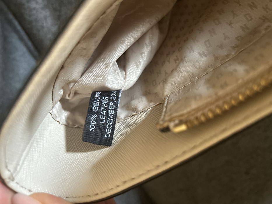 DKNY голяма чанта естествена кожа