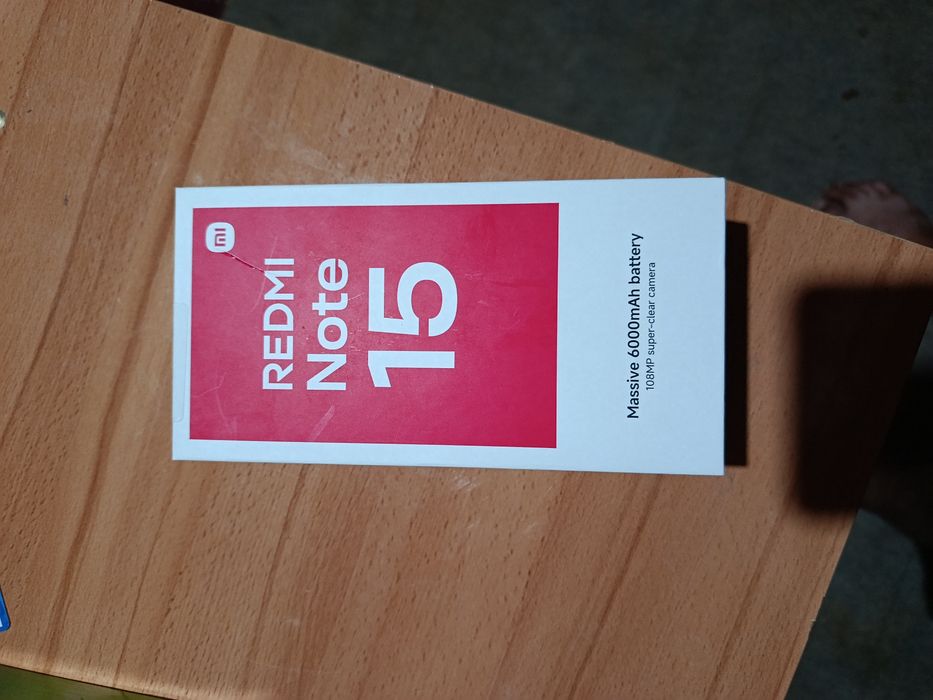 Redmi note 15 8/256gblik 108mb camera