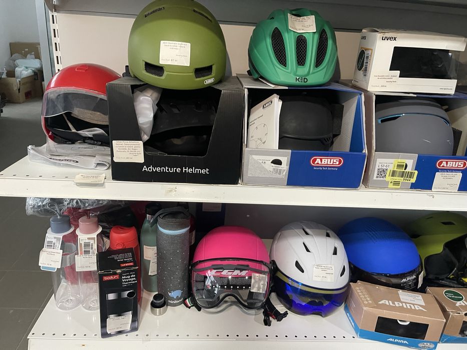 Căștii pentru schiuri si biciclete