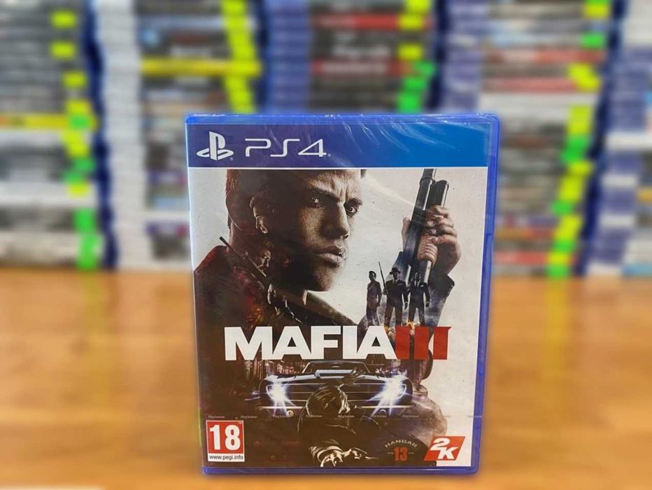 Новая Mafia III PS4/PS5 Maфия 3 Пс4 Большой Выбор Игр