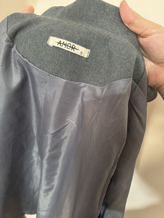 Сұр классикалық пиджак (AMOR, б/у)