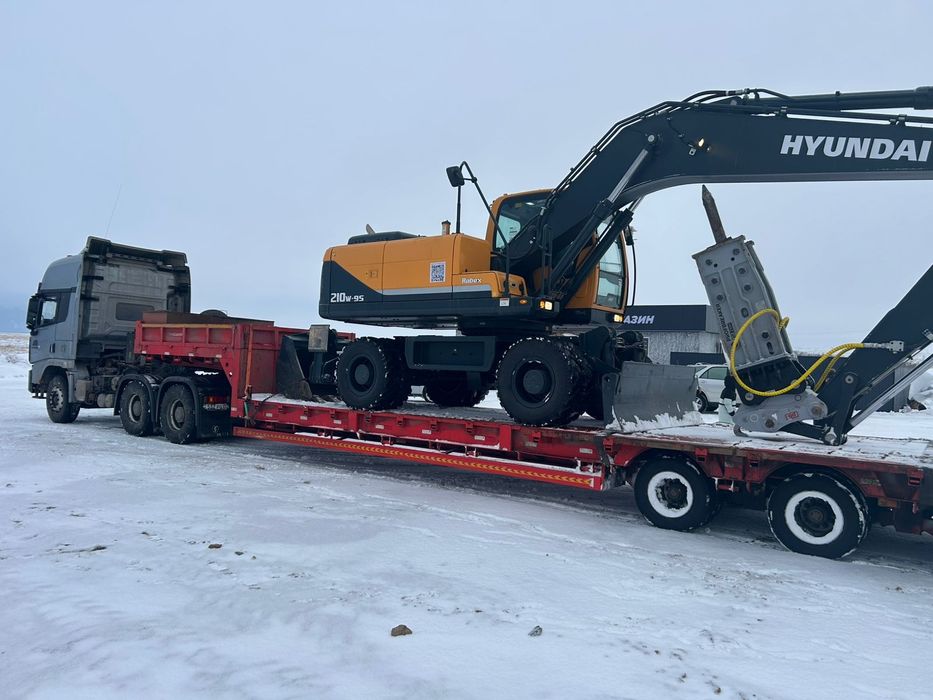 Услуга колёсного эсковатора