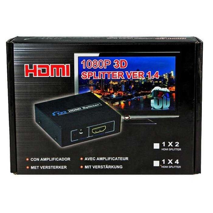 Сплиттер HDMI 1х4 1080p 3D 4 порта вер. 1,4