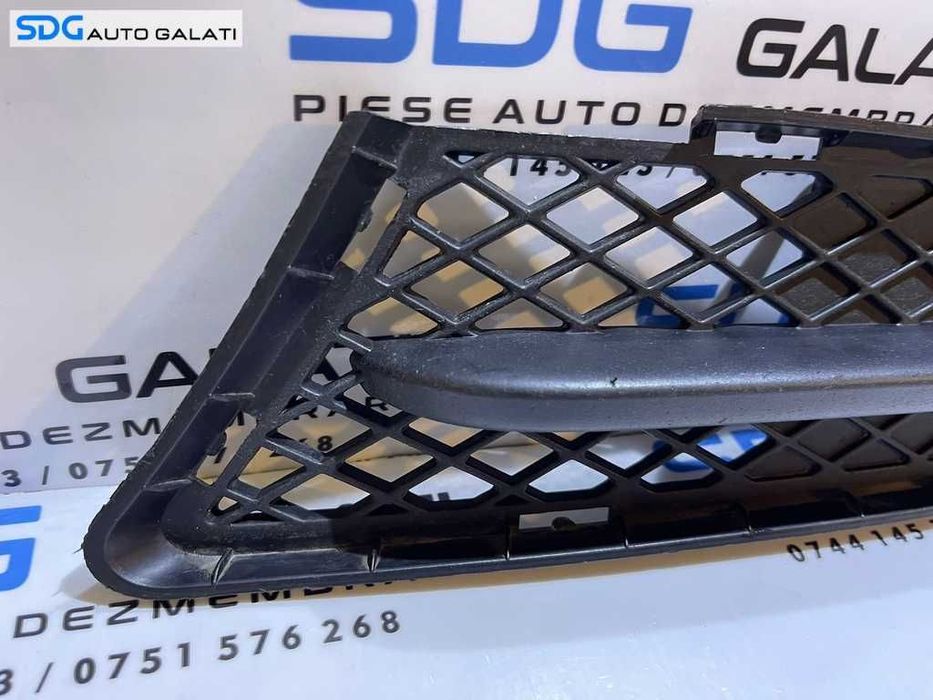 Grila Inferioara Stanga Spoiler Bara Fata BMW Seria 3 E90 E91 2004 - 2011 Cod 7154551 [V0243]