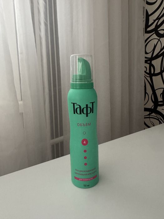 Пена мусс для укладки волос taft