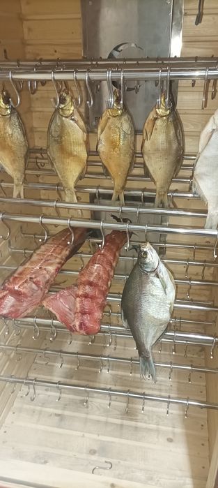 Коптилка для холодного и горячего копчения с вентилятором конвекции!