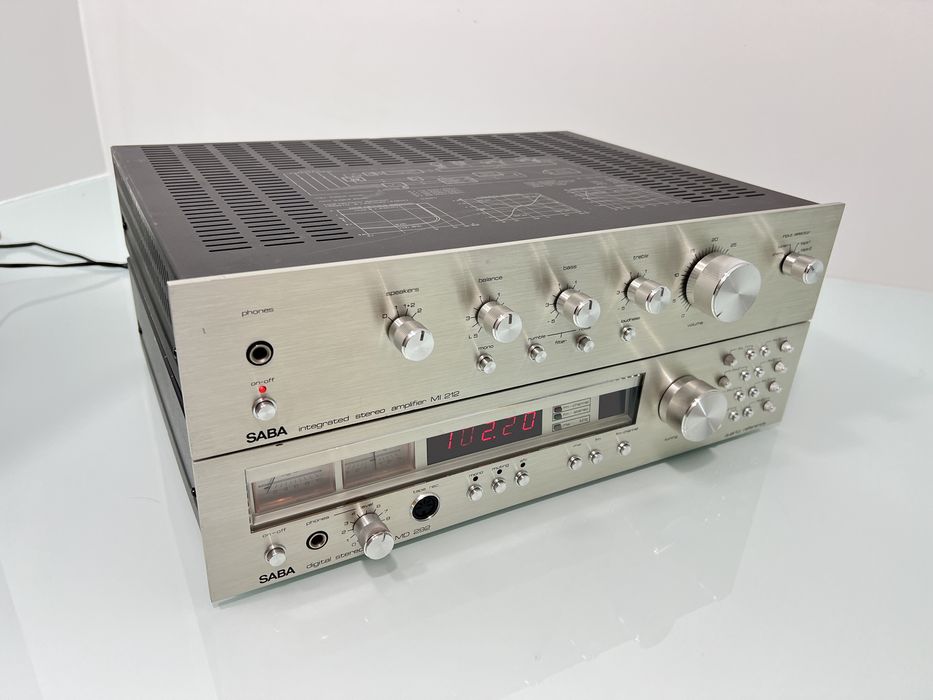 Linie SABA deck CD 362, SABA MI 212, SABA MD 292, SABA PSP 240