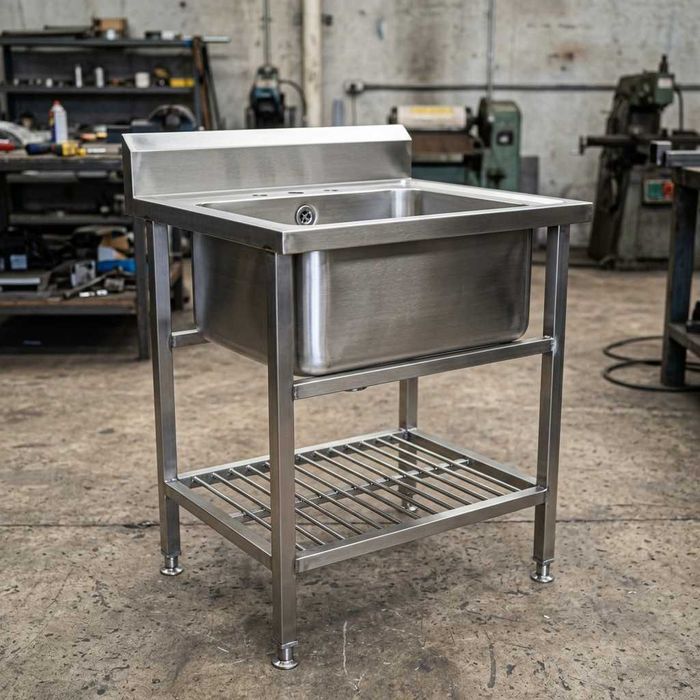 Мойка для кухни (Nerjaveyka / Нержавейка) 1-секционная Юнусабад