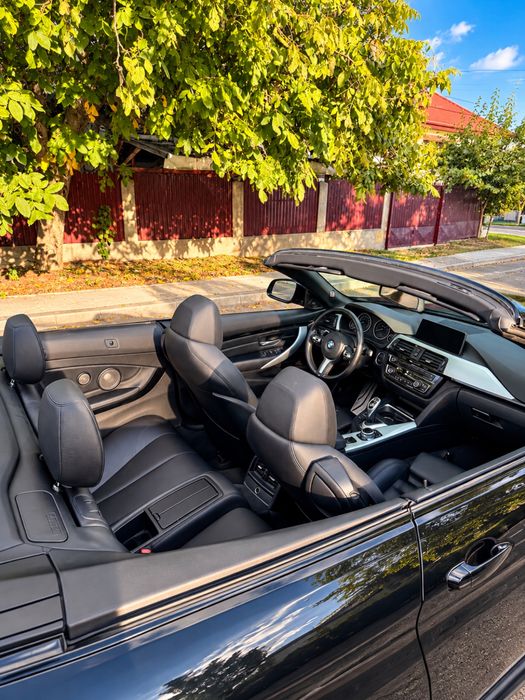 BMW 428i Cabrio M Sport – 2.0 benzină - 245 CP | Harman Kardon | Navigație Professional | Revizii efectuate | CarPlay