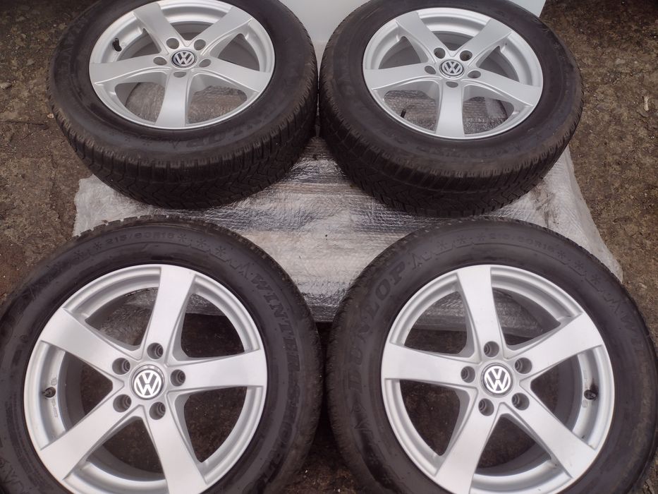 Топ състояние Dezent 16-5x112 ET42  6.5j Volkswagen Passat 7