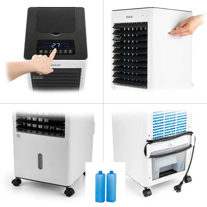 AIR VENT Muhler MC-6066H 5 В 1- Вашият мобилен охладител и отоплител!