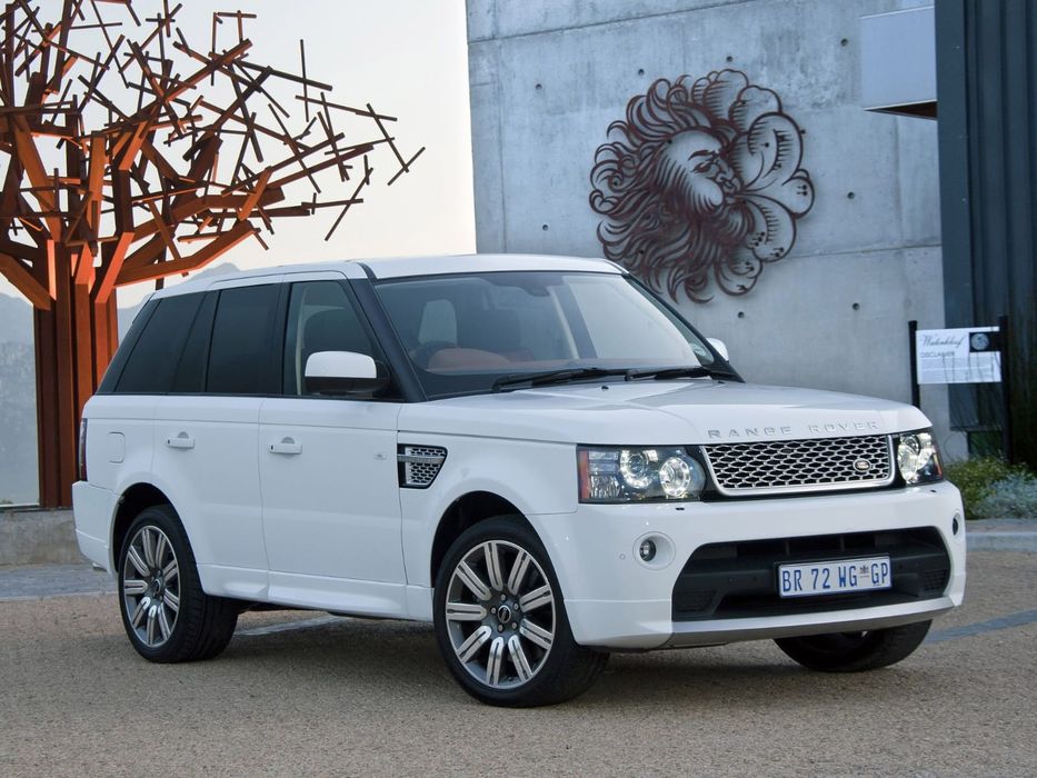 Стекла фар на Range Rover sport