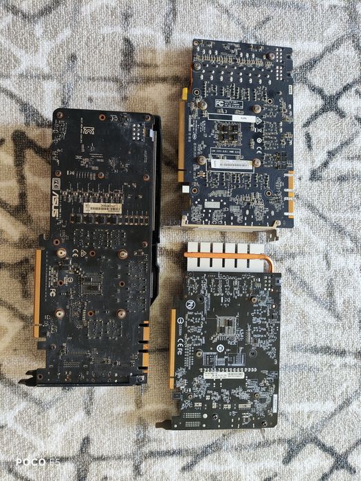 Видеокарты в не рабочем состоянии