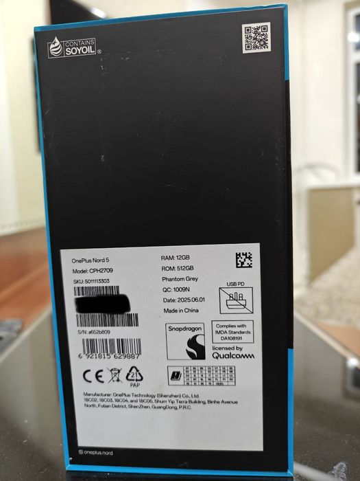 Продам one plus nord 5