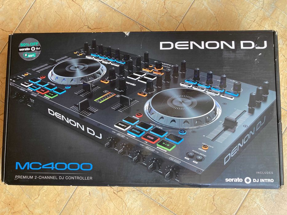 Denon DJ MC4000 – професионален 2-канален DJ контролер / като нов