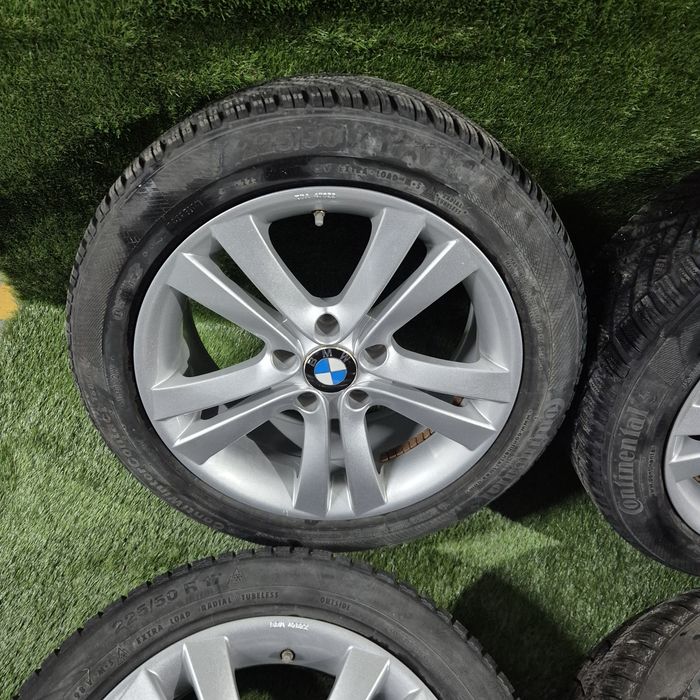 Jante Bmw R 17 5x120 Seria 3,  Seria 5 x1, 225 50 17 continental 7mm