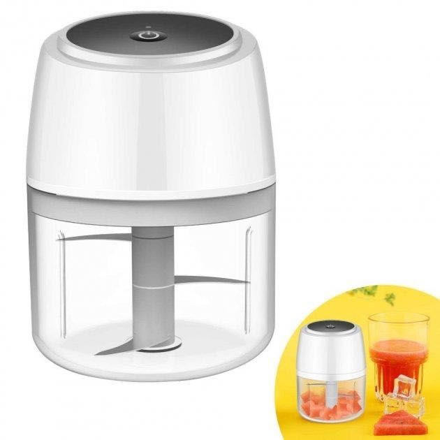 Мини електрически чопър за чесън подправки разядки блендер преносим