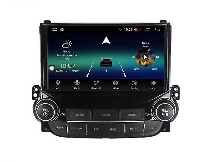 CHEVROLET MALIBU 2013/2015 9" - андроид навигация, 9737