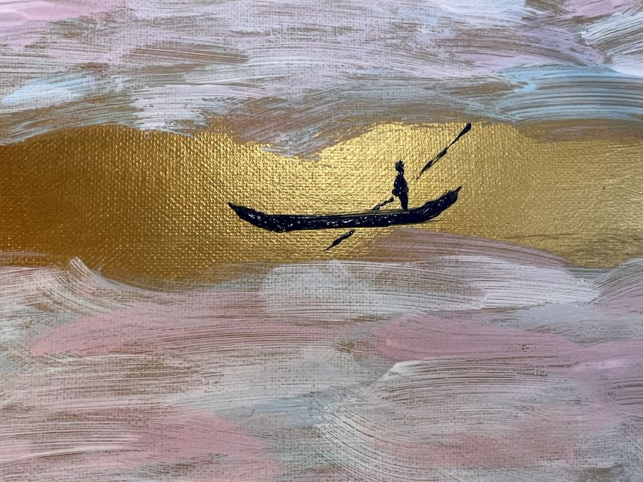 Tablou abstract in acrilic - Unicat