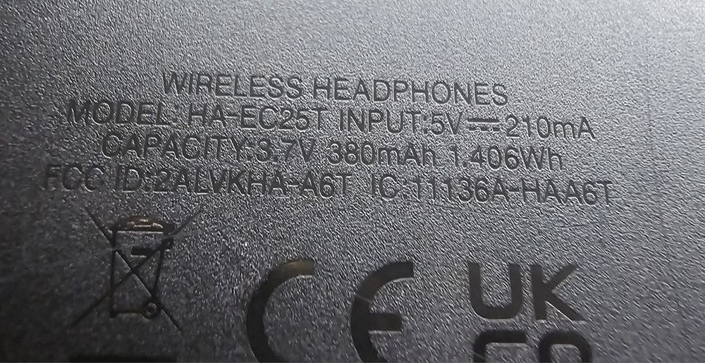 Блутут слушалки JVC