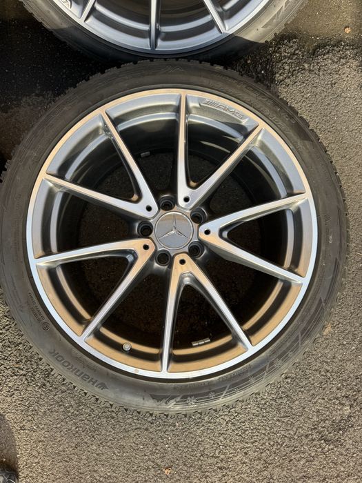 Jante AMG 19 Mercedes E63 W213 anvelope iarna Hankook 265/40 19