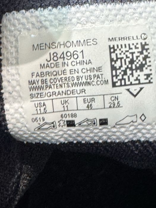 Туристически обувки MERRELL ONTARIO WATERPROOF . Номер 46