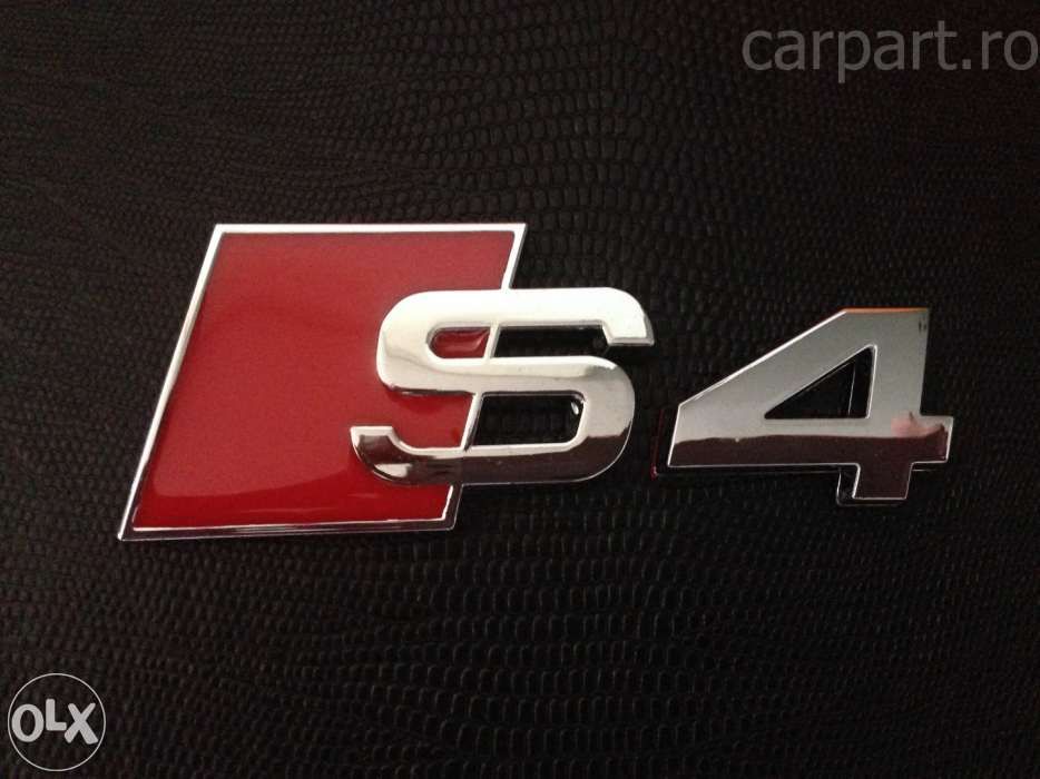 Emblema Audi S4-line (spate)