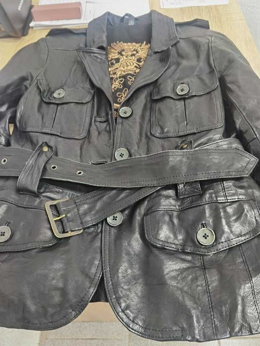 Дамско кожено яке естествена кожа