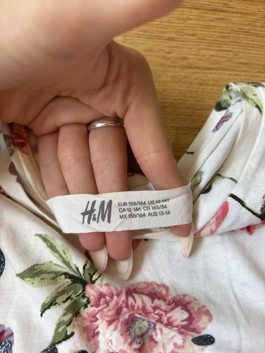 Комплект детски тениска и къси гащи H&M