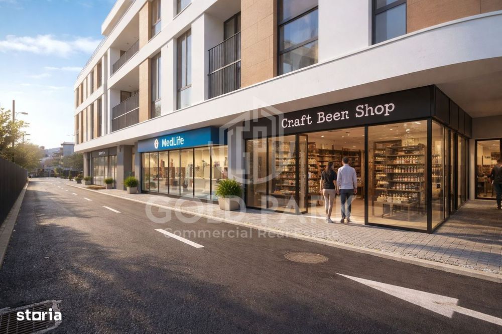 Spatiu Comercial - Floresti/Eroilor - Vitrina / TRAFIC PIETONAL