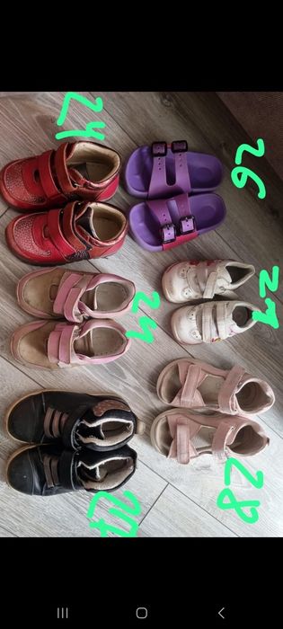 Детская обувь на девочку