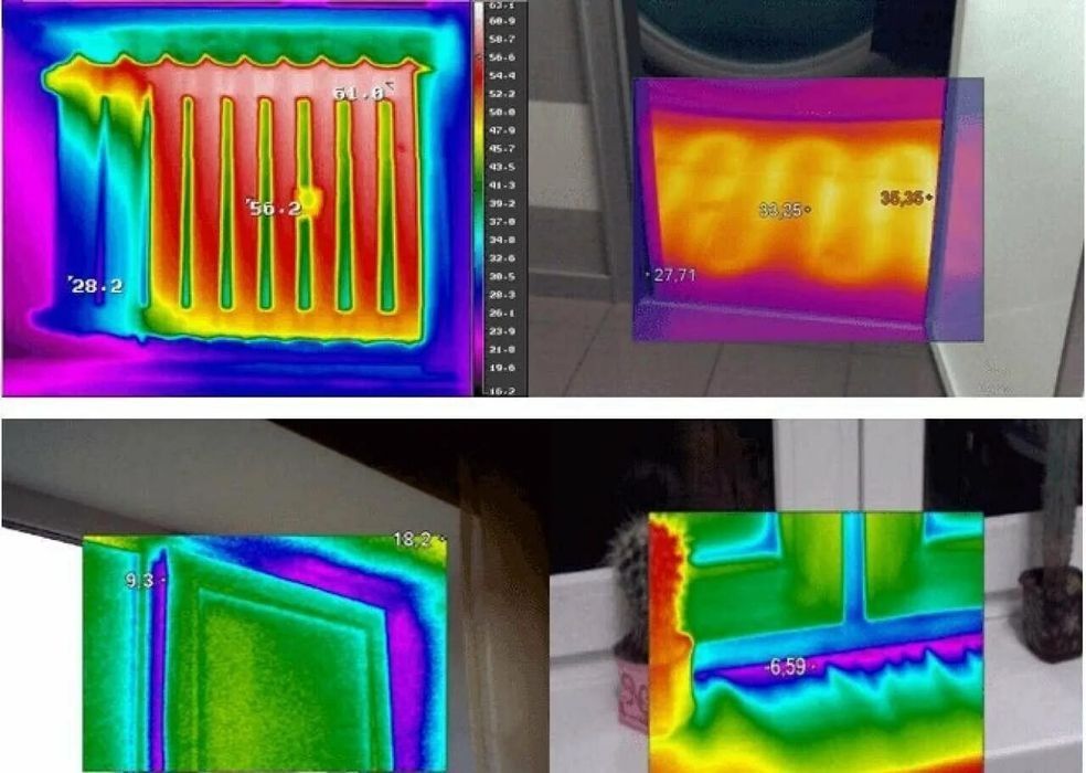 Teplovizor, Teplyy pol, Utechka, Отопление, Сантехник, Ташкент.