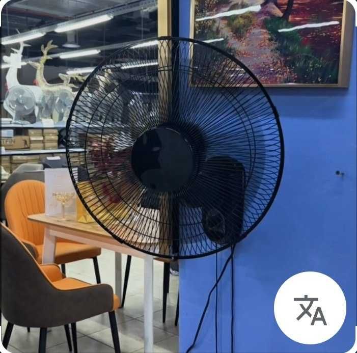 вентилятор черный марки эмеральд