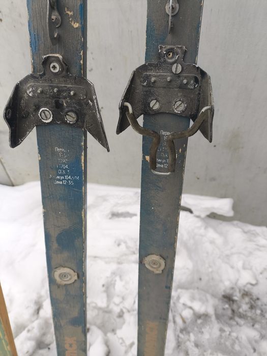 Лыжи беговые советские