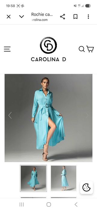 Rochie CAROLINA D /Rochie de dama/Rochie in/Marime XS