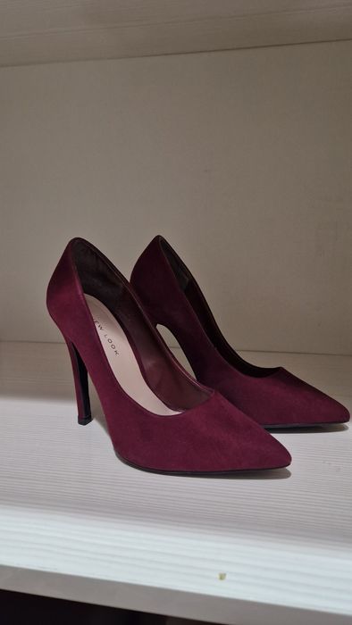 Замшевые туфельки