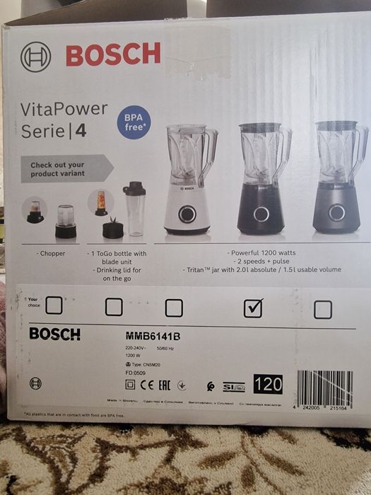 Блендер BOSCH serie 4 1200W