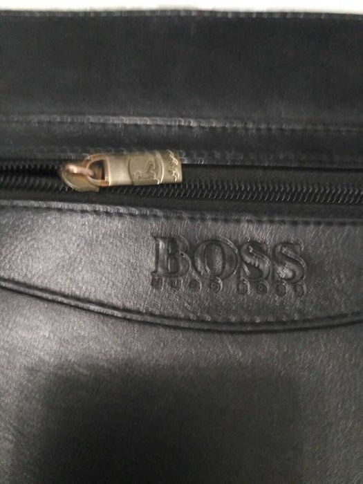 Папка кожаная для документов, новая